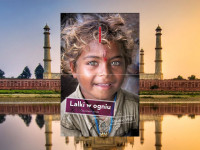 Baner z okładką książki Lalki w ogniu. Opowieści z Indii