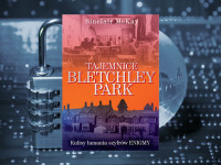 Baner z okładką książki Tajemnice Bletchley Park. Kulisy łamania szyfrów Enigmy