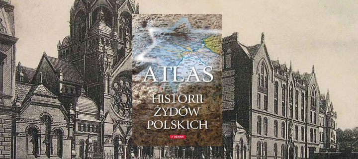 Baner z okładką książki Atlas historii Żydów polskich