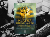 Baner z okładką książki Klątwa Tutanchamona. Niedokończona historia egipskiego władcy
