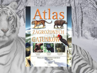 Baner z okładką książki Atlas zagrożonych gatunków