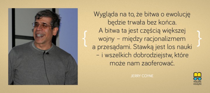 Baner z okładką książki Jerry Coyne