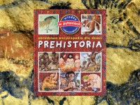 Baner z okładką książki Prehistoria. Obrazkowa encyklopedia dla dzieci
