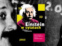 Baner z okładką książki Einstein w cytatach. Pełne wydanie