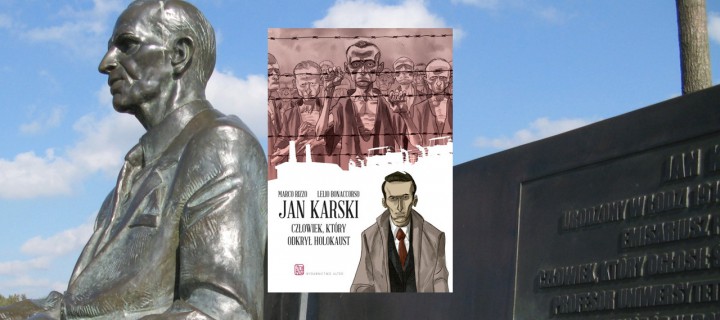 Baner z okładką książki Jan Karski. Człowiek, który odkrył Holokaust