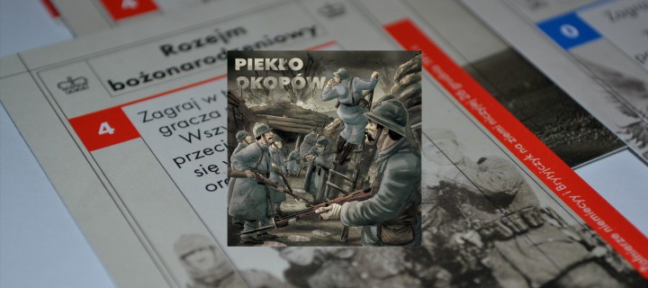 Baner z okładką książki Gry edukacyjne: Piekło okopów