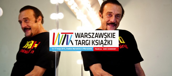 Baner z okładką książki Gdzie Ci mężczyźni? Profesor Phillip Zimbardo na Warszawskich Targach Książki