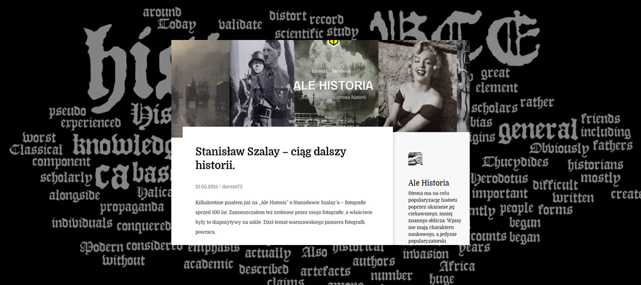 Blogi naukowe - Ale Historia