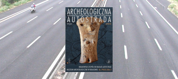 Baner z okładką książki Autostrada i archeologia