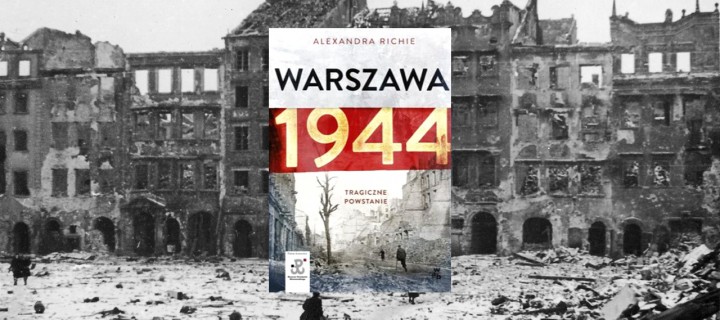 Baner z okładką książki Warszawa 1944. Tragiczne powstanie