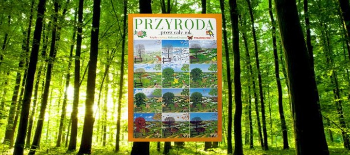 Baner z okładką książki Przyroda przez cały rok