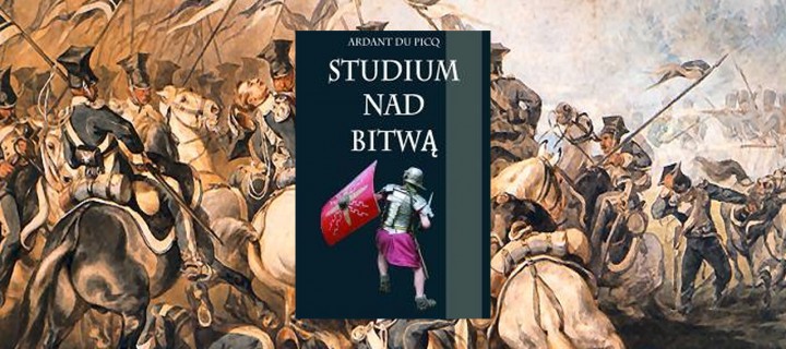 Baner z okładką książki Studium nad bitwą