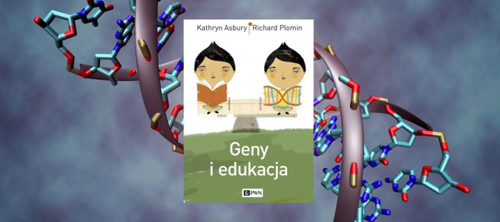 Baner z okładką książki Geny i edukacja