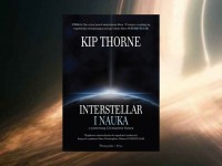 Baner z okładką książki Interstellar i nauka