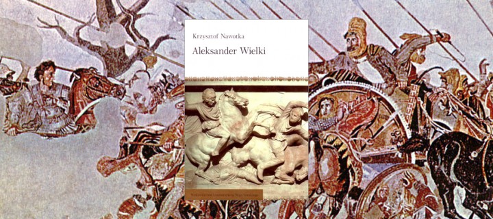 Baner z okładką książki Aleksander Wielki