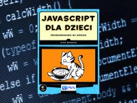 Baner z okładką książki JavaScript dla dzieci