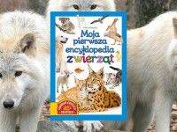 Baner z okładką książki Moja pierwsza encyklopedia zwierząt