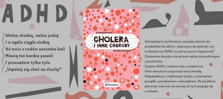 Baner z okładką książki Cholera i inne choroby