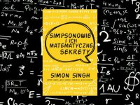 Baner z okładką książki Simpsonowie i ich matematyczne sekrety