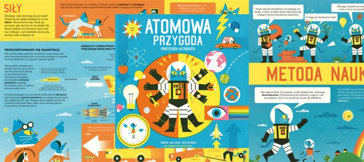 Baner z okładką książki Atomowa przygoda profesora Astrokota