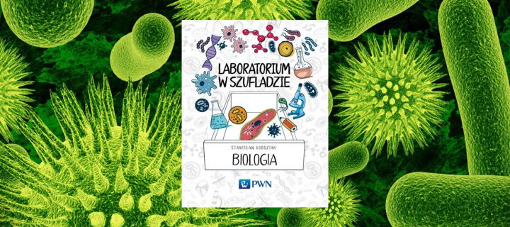 Baner z okładką książki Laboratorium w szufladzie. Biologia