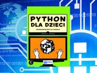 Baner z okładką książki Python dla dzieci