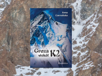 Baner z okładką książki Groza wokół K2