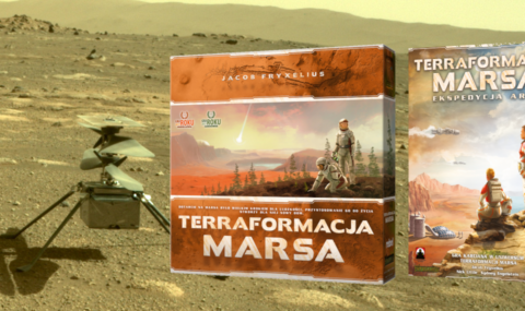 Gry planszowe i karciane w terraformowanie Marsa