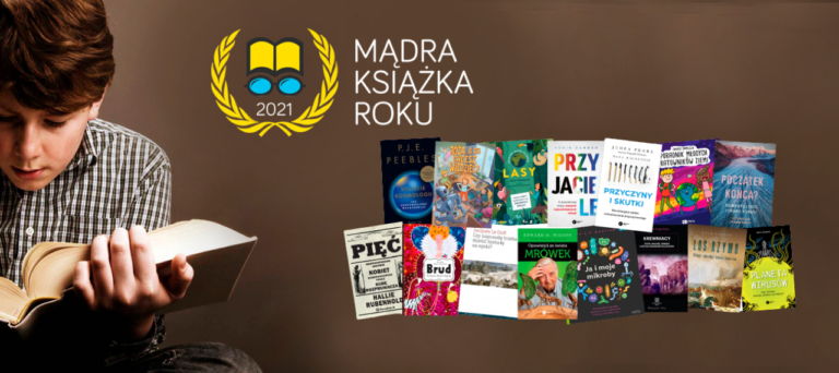 Mądra Książka Roku 2021 – znamy już nominowane książki!