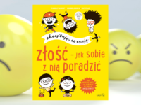 Baner z okładką książki Złość – jak sobie z nią poradzić? Akceptuję, co czuję