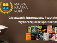 Baner z okładką książki Głosowania internautów i czytelników Gazety Wyborczej oraz społeczności UJ