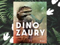 Baner z okładką książki Poznaj z bliska dinozaury