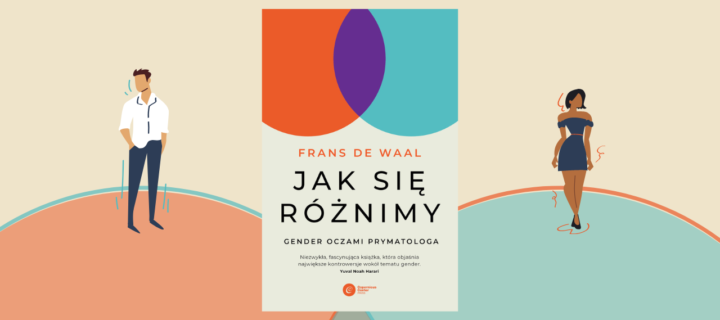 Baner z okładką książki Jak się różnimy. Gender oczami prymatologa