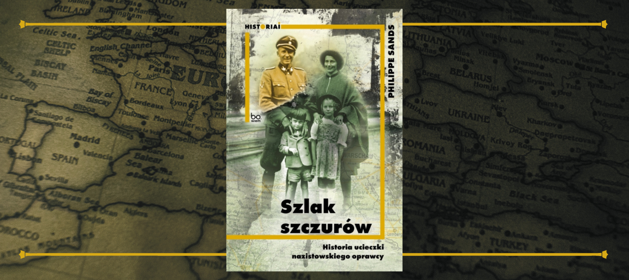 Baner z okładką książki Szlak szczurów. Historia ucieczki nazistowskiego oprawcy