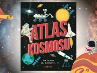 Baner z okładką książki Atlas kosmosu