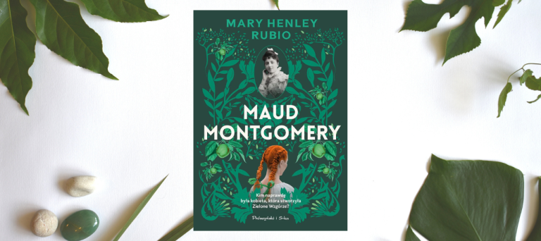 Baner z okładką książki Maud Montgomery. Uskrzydlona