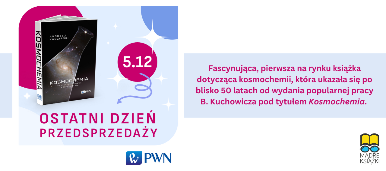 Baner z okładką książki Kosmochemia. Ewolucja i budowa Wszechświata