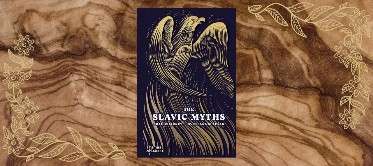 Baner z okładką książki The Slavic Myths