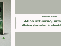 Baner z okładką książki Atlas sztucznej inteligencji. Władza, pieniądze i środowisko naturalne