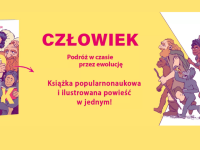 Baner z okładką książki Człowiek. Podróż w czasie przez ewolucję