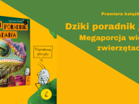 Baner z okładką książki Dziki poradnik gadania. Megaporcja wiedzy o zwierzętach