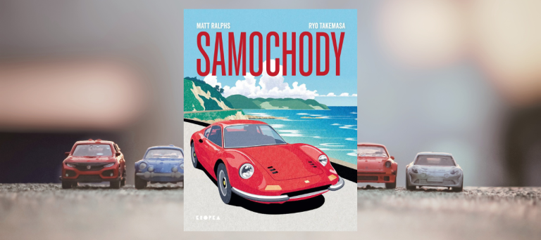 Baner z okładką książki Samochody. Fascynujący świat motoryzacji