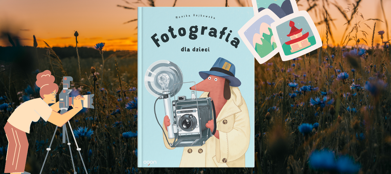 Baner z okładką książki Fotografia dla dzieci
