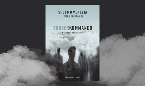 Baner z okładką książki Sonderkommando. W piekle komór gazowych
