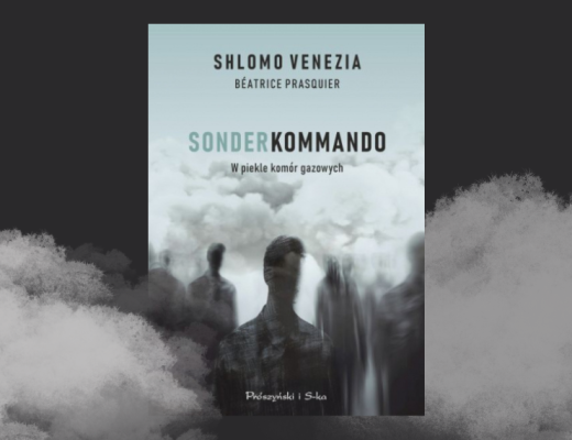 Baner z okładką książki Sonderkommando. W piekle komór gazowych