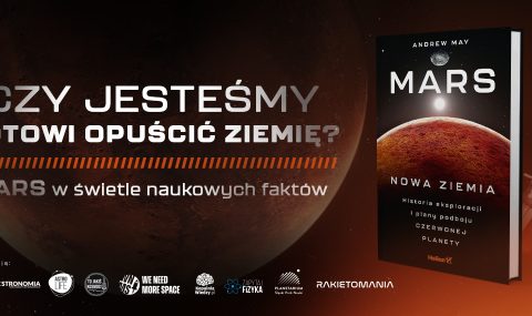 Baner z okładką książki Mars: Nowa Ziemia. Historia eksploracji i plany podboju Czerwonej Planety – premiera