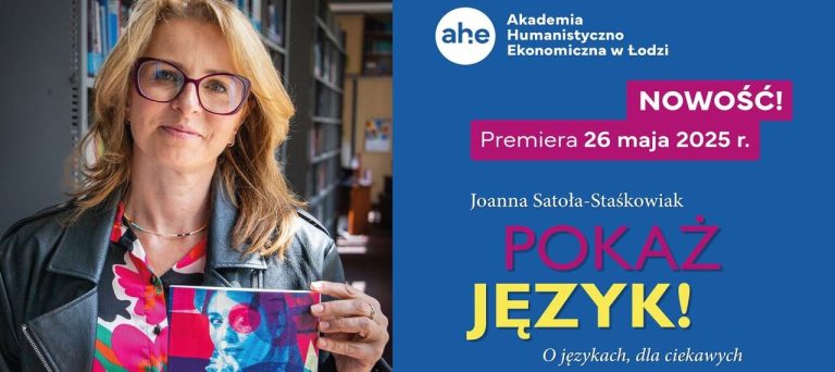 Baner z okładką książki Pokaż język! O językach dla ciekawych