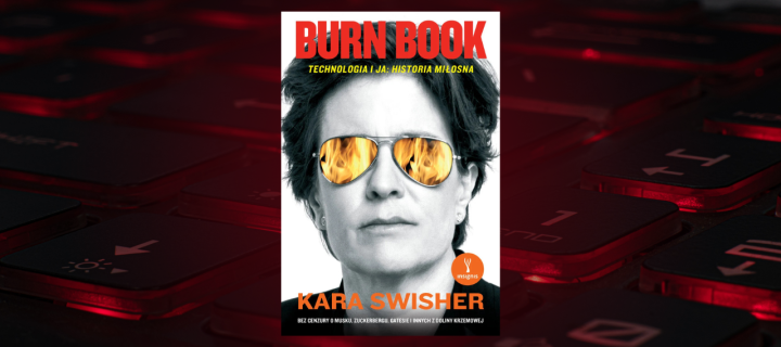 Baner z okładką książki Burn book. Technologia i ja: miłosna historia