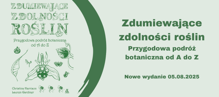 Baner z okładką książki Zdumiewające zdolności roślin