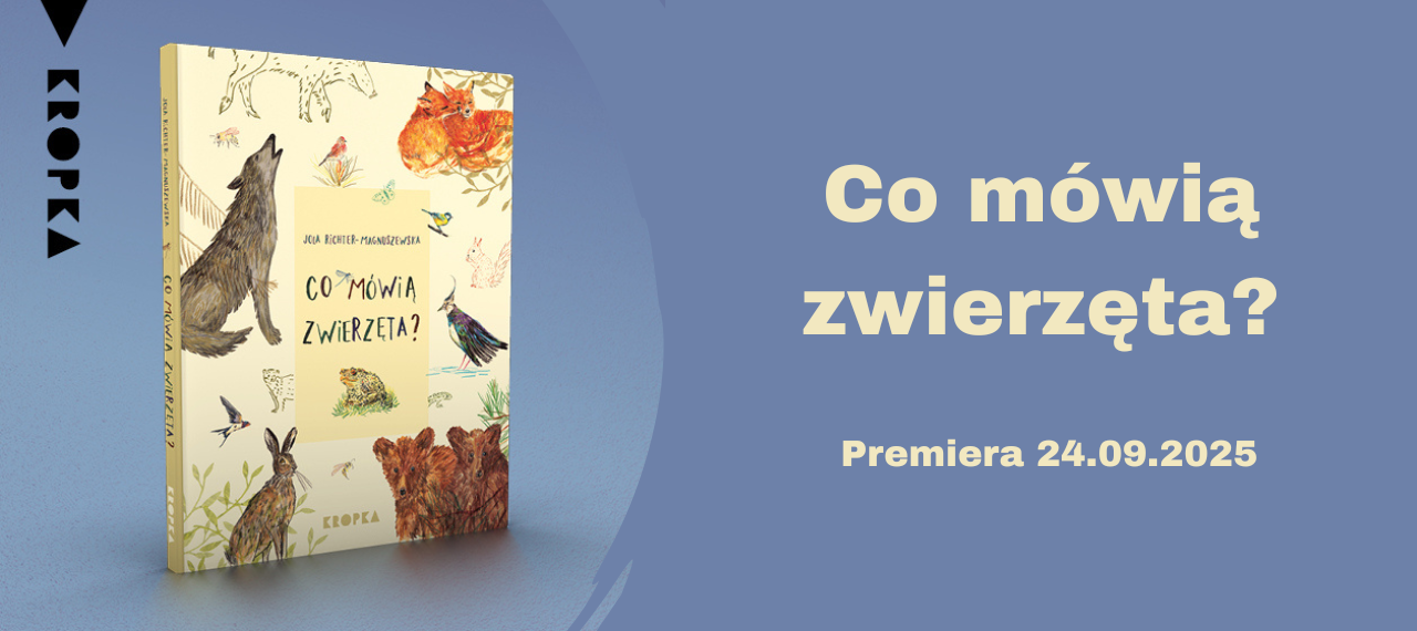 Baner z okładką książki Co mówią zwierzęta?